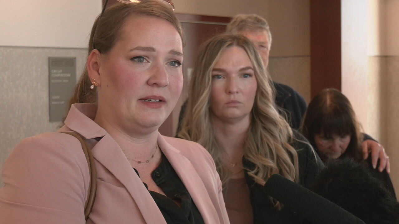 TYLER GERTH SISTERS AFTER SENTENCING FOR STEVEN LOPEZ 2-13-2024.jpeg